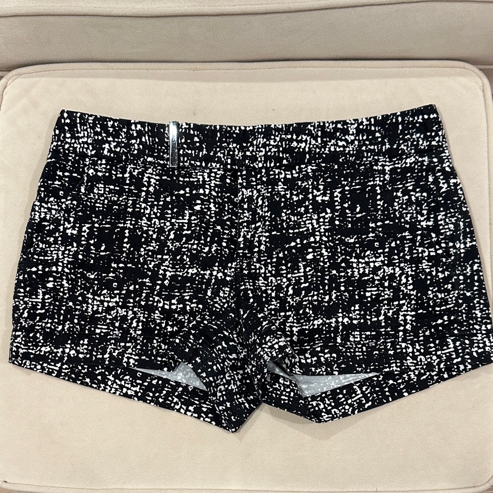 Calvin Klein Black and White Graphic Shorts